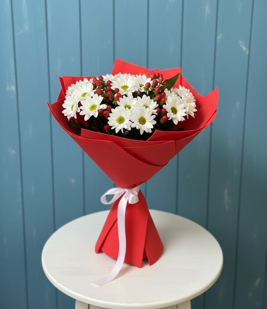 Букет цветов из: Хризантемы в Ситне-Щелканово