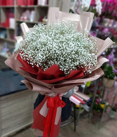 Букет цветов из: Гипсофила в Ситне-Щелканово