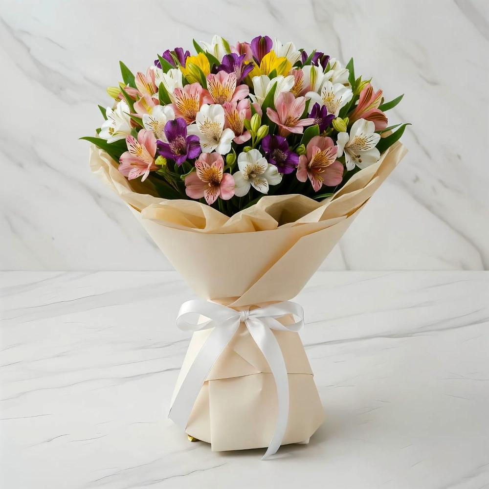 Букет цветов из: Альстромерии в Ситне-Щелканово