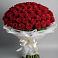 Букет 101 Красная роза Блэк Мэджик в Ситне-Щелканово