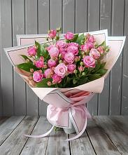 Букет Розовый кустик #REPLACE_PRED# Ситне-Щелканово