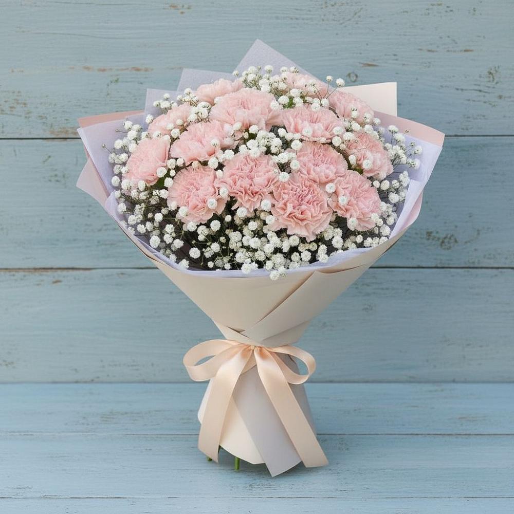 Букет цветов из: Гвоздики в Ситне-Щелканово