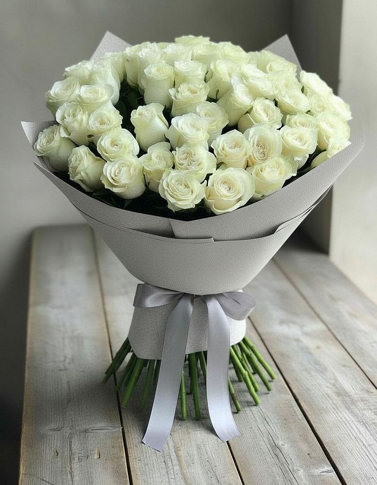 Букет 35 Белых роз в Ситне-Щелканово