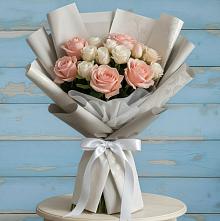 Букет цветов из:  Розы #REPLACE_PRED# Ситне-Щелканово