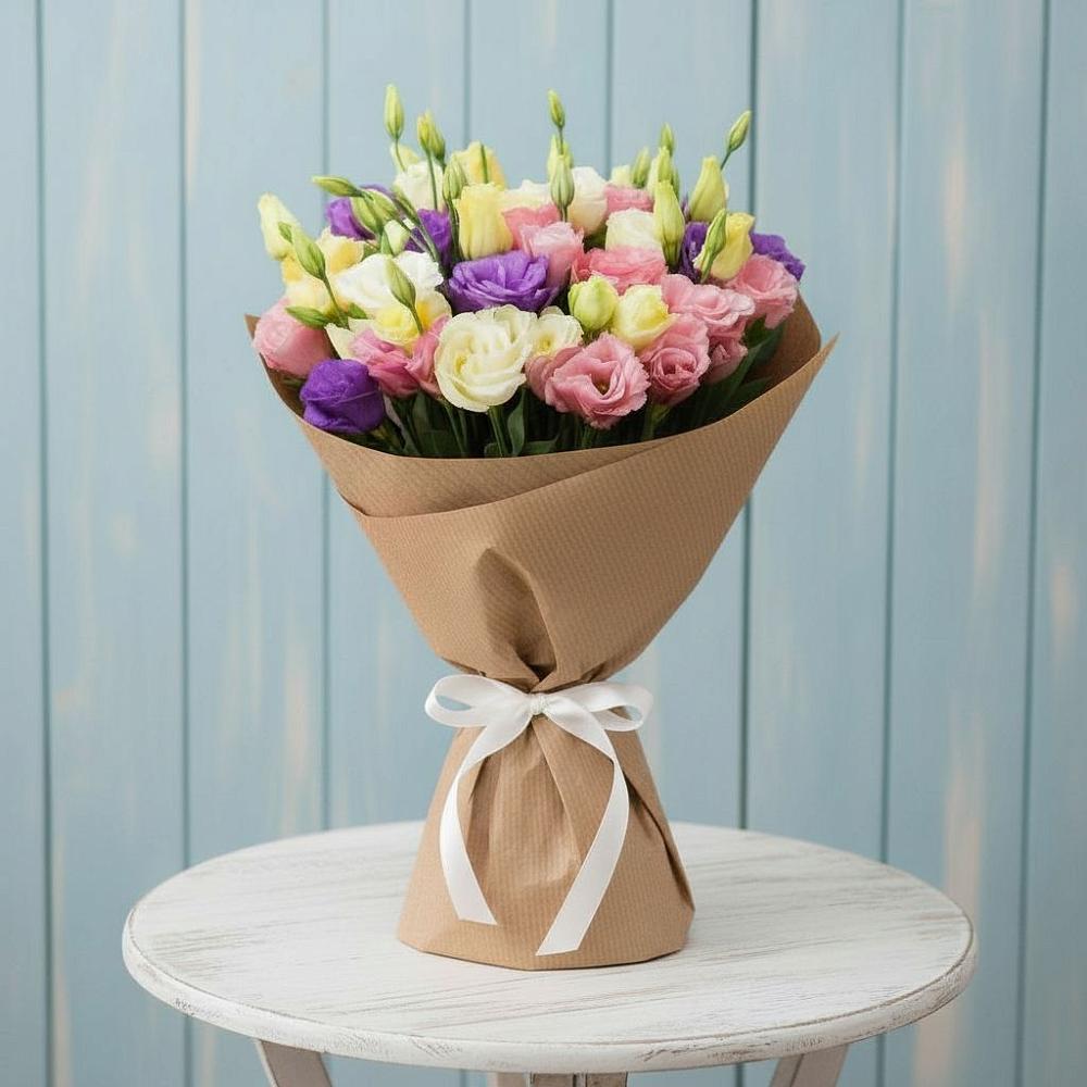 Букет цветов из: Лизиантусы в Ситне-Щелканово