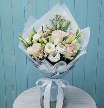 Букет цветов из:  Розы и Лизиантусы в Ситне-Щелканово