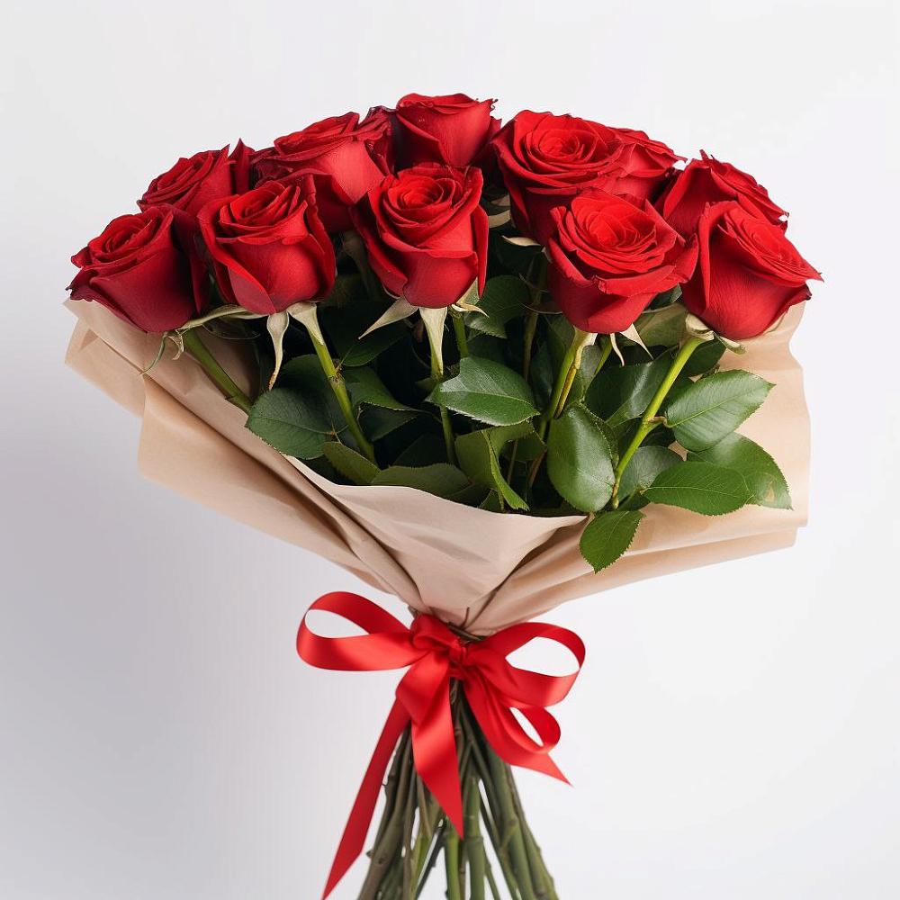 Букет 11 Красных роз Эдлесс Лав в Ситне-Щелканово