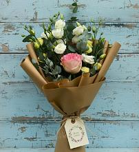 Букет цветов из:  Розы и Лизиантусы в Ситне-Щелканово