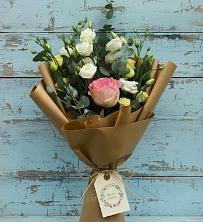 Букет цветов из:  Розы и Лизиантусы в Ситне-Щелканово